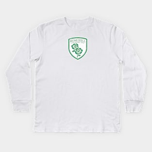 Rosehill Country Day High School Crest Kids Long Sleeve T-Shirt